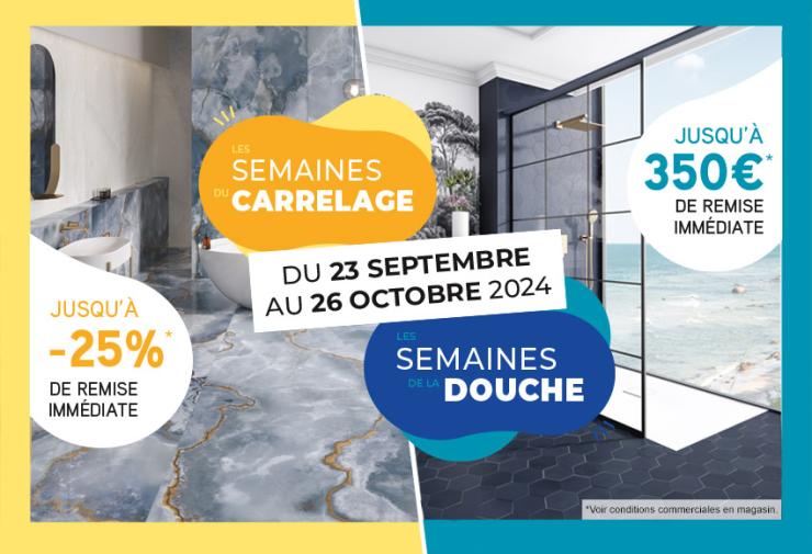 Semaines du carrelage et de la douche 